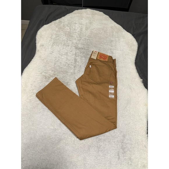 Levi's Other - New Levi's 502 Taper Tan Khaki Pants Size 29x32 Stretch NWT